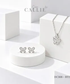 Alternative view of Set Quà Bướm Callie Silver Trang Sức Bạc Cao Cấp 20/10