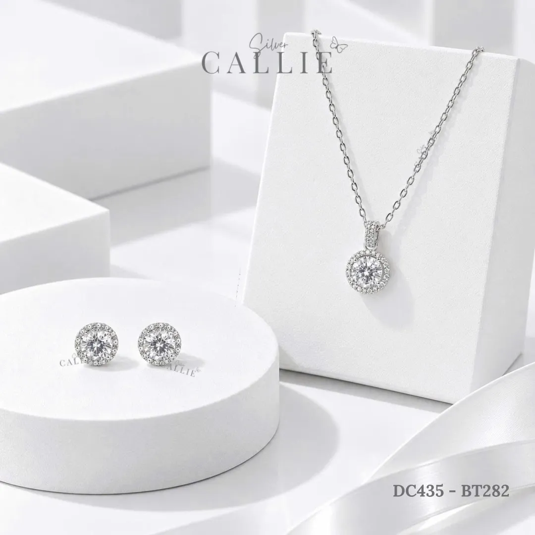 Set Quà Callie Silver Trang Sức Bạc Cao Cấp 20/10 - Hình ảnh 2