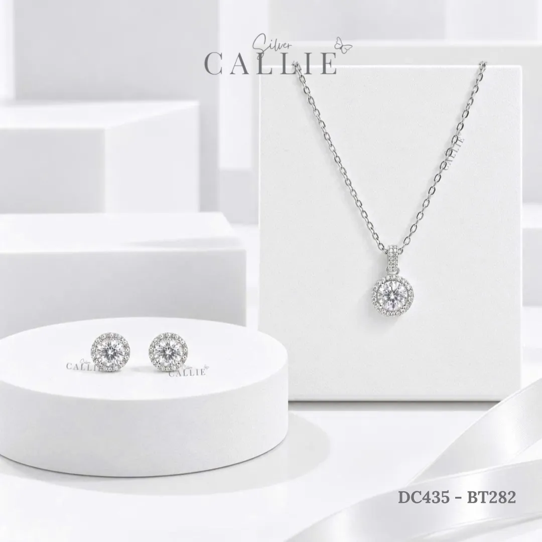 Set Quà Callie Silver Trang Sức Bạc Cao Cấp 20/10 - Hình ảnh 4