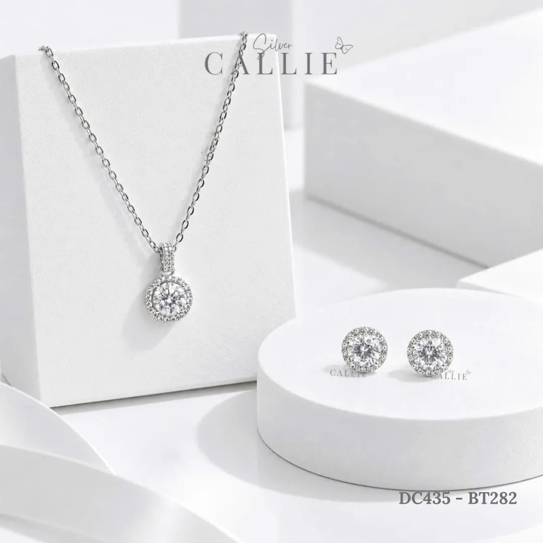 Set Quà Callie Silver Trang Sức Bạc Cao Cấp 20/10 - Hình ảnh 5