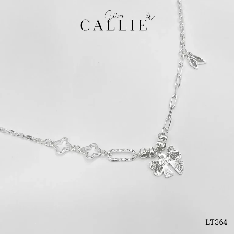 Set Quà Nơ Móc Máy Callie Silver Trang Sức Bạc Cao Cấp 20/10 - Hình ảnh 2