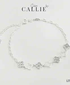Alternative view of Set Quà Cỏ 4 Lá Callie Silver Trang Sức Bạc Cao Cấp 20/10