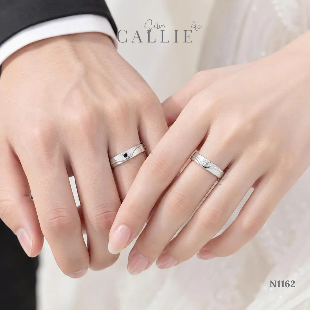 N1162 - Nhẫn bạc thiết kế Callie Silver Sóng Và Nhật Nguyệt - Image 9